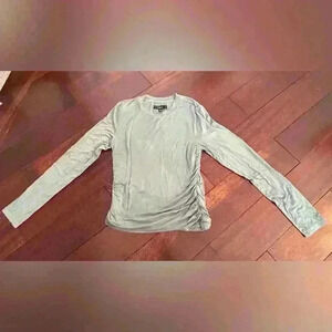 Lulus women’s long sleeved stretch crop top size L